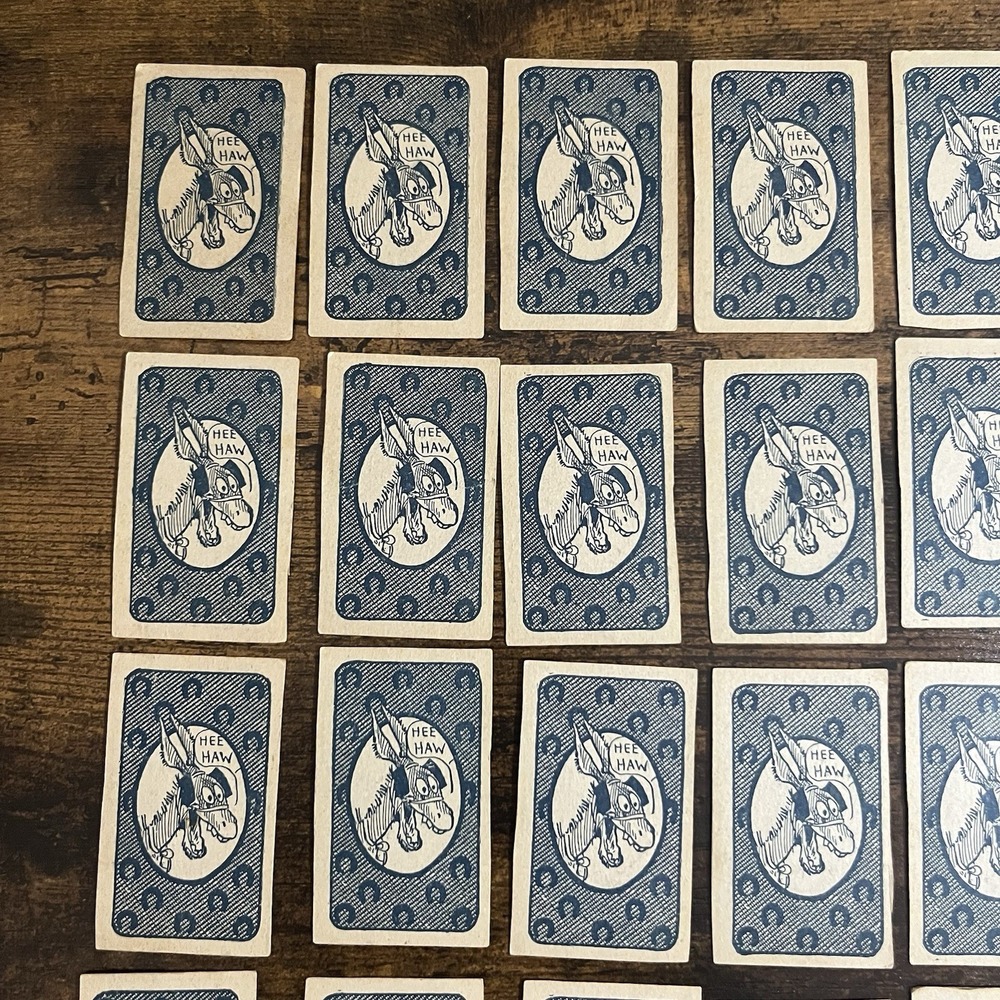 Hee Haw And Her Name Was Maud Complete Set Of 36 Comic Cards From Early 1900s - Picture 7 of 13